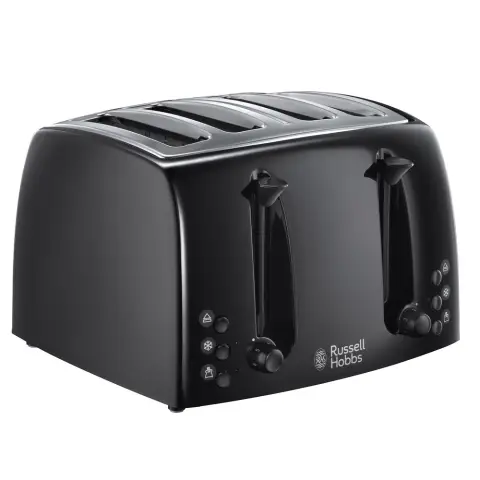 Russell Hobbs Textures 4 slice - Black