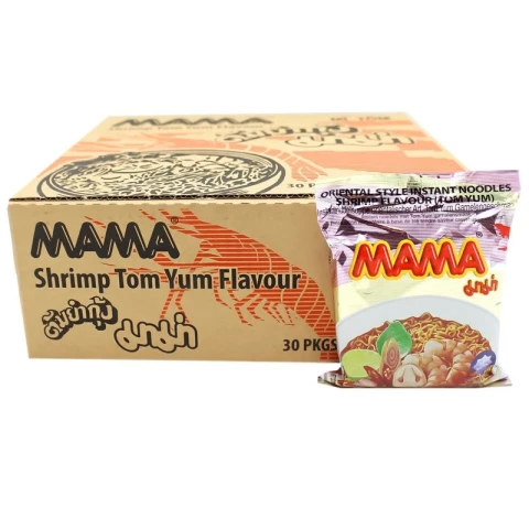 MAMA Instant Nudeln Garnelen 30*60g Dose Großpackung