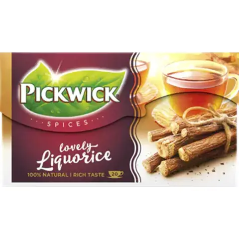 Pickwick Spices Liquorice Black Tea 20 Pieces 40g