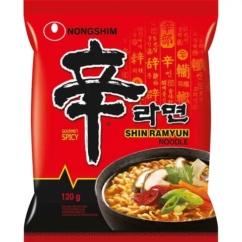 NongShim Shin Ramyun instantnoedels 120 g 1 verpakking