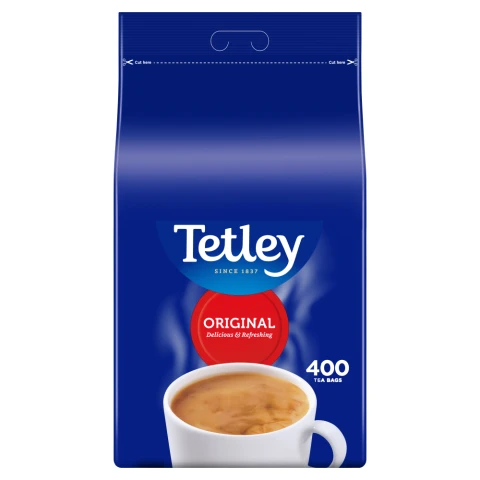 Tetley Original Tea Bags 400s 1.25kg