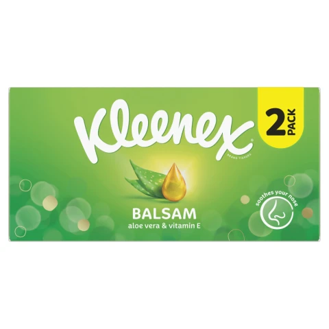 Kleenex Balsam Tissues 2 Boxes