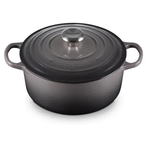 Le Creuset Cocotte Rotonda. Evo 24cm Feuerstein