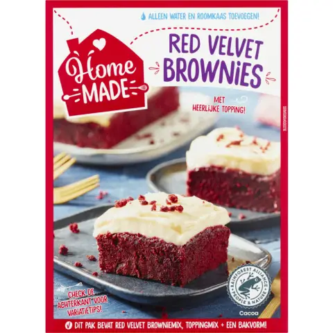Homemade Red Velvet Brownie Mix 355g