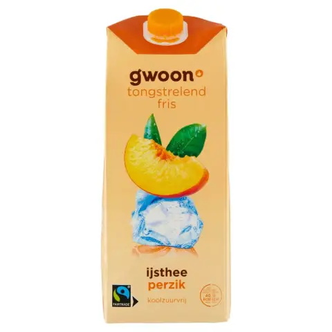 G'woon ijsthee perzik 1.5L