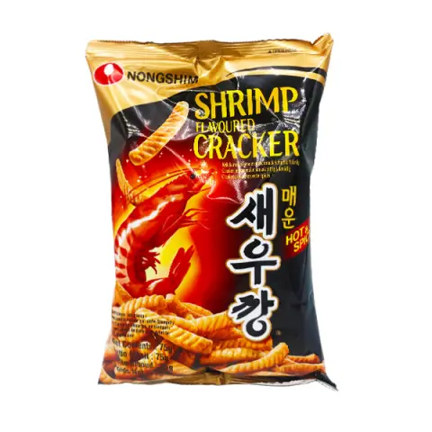 Nongshim Shrimp Cracker (Hot) 75g 农心虾条-辣味