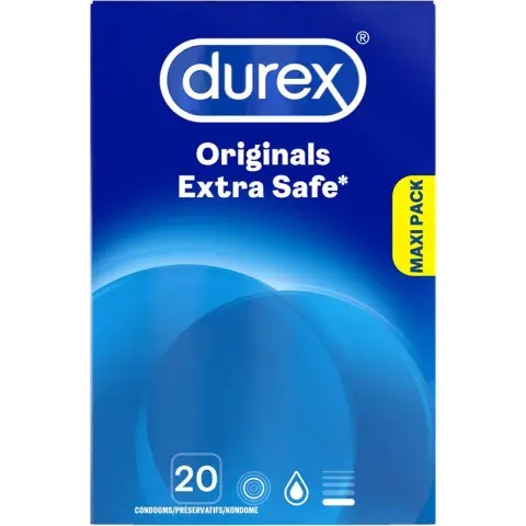 Durex Condoms - Originals Extra Safe 20 pieces