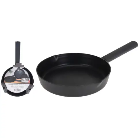 Non-Stick Frying Pan, Frying Pan, Steak Pan, Frying Pan, Induction Cooker, Gas Stove, Universal Omelette Pan, Diameter 24X5Cm
