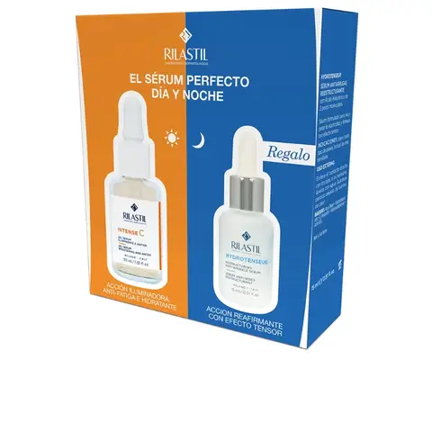 Rilastil set van 2 stuks: serum voor een stralende teint + serum tegen rimpels