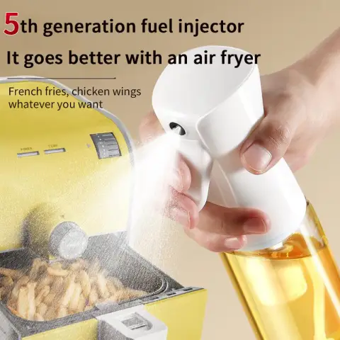 BJ Oil Spray Bottle Push-On Oil Control Bottle Air Fryer Oil Bottle