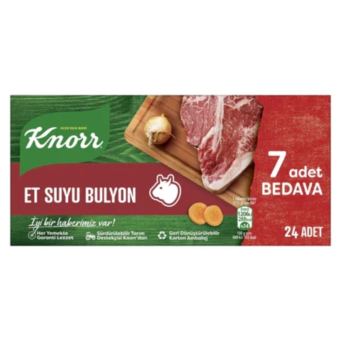 Knorr Bulyon Bœuf 24 pièces 240g