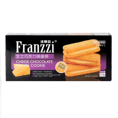 FLZ Fritz Cheese Chocolate Flavoured Cookies 115G