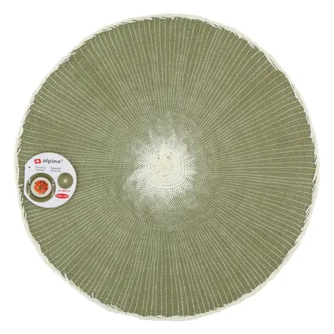 Placemat paper yarn dia 39cm