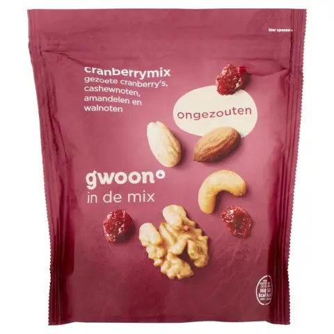 G'woon Cranberry-Melange-Tasche 200g