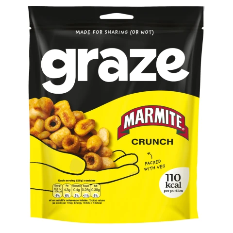 Graze Marmite Crunch 100g