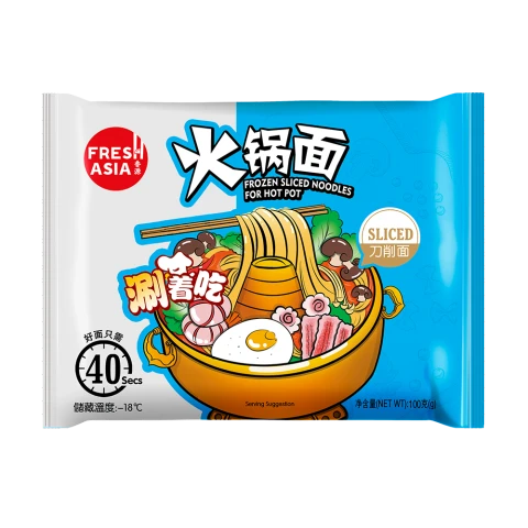 FRESHASIA Frozen Sliced Noodles for Hot Pot 100g/pack