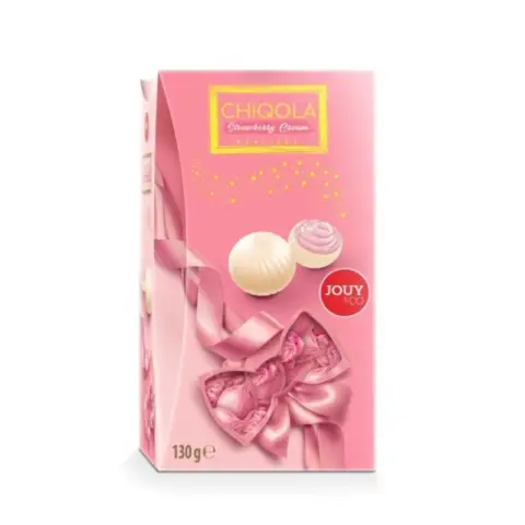 Jouyco Chiqola Praline Strawb 130g
