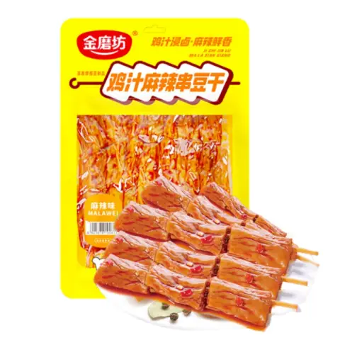Jinmofang Spicy Chicken Flavored Dried Tofu 80g