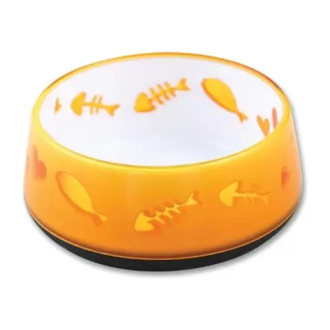 AFP All For Paws - Schwerer Katzennapf Orange 11cm 190ml -