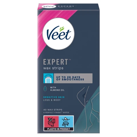 Veet Expert Wax Strips Legs & Body