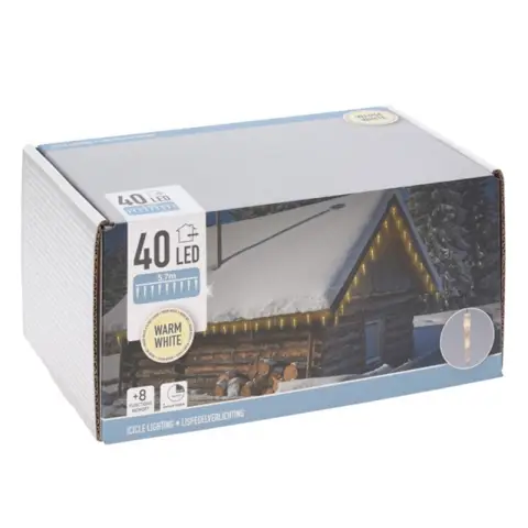 Guirlandes lumineuses de Noël Décoration de Noël - 40 LED