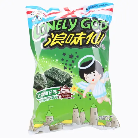 POTATO TWIST (SEAWEED FLAVOUR) 70g 旺旺浪味仙海苔味 70g