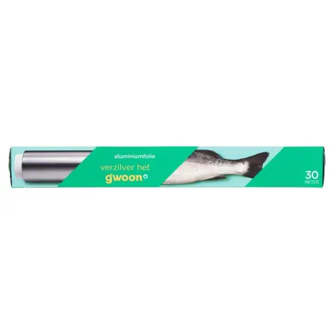G'woon Aluminiumfolie 30 Meter