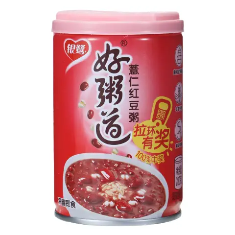 Yinlu Mixed Congee - Barley & Red Bean 280g 银鹭好粥道薏仁红豆粥 280g