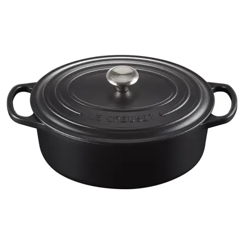 Le Creuset Cocotte Ovale Evo 27cm Nero Matt