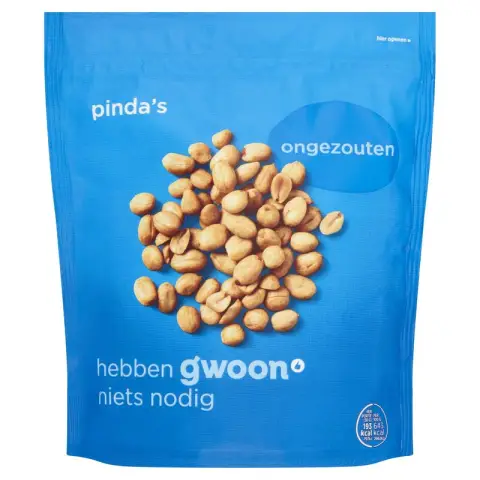 Gwoon Cacahuètes G'woon non salées 250 g
