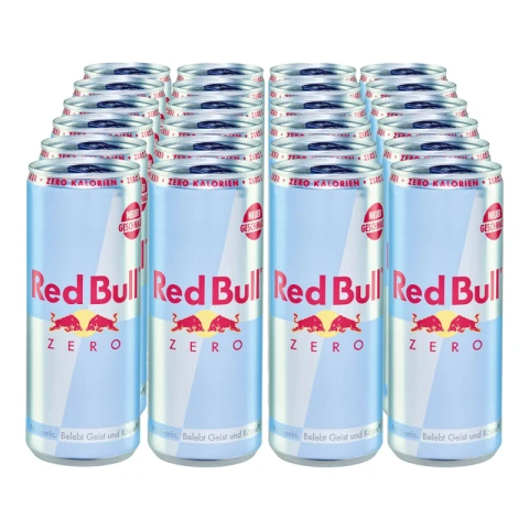 Red Bull Zero Energydrink 250 ml (Karton von 24, inkl. 6€ Pfand)