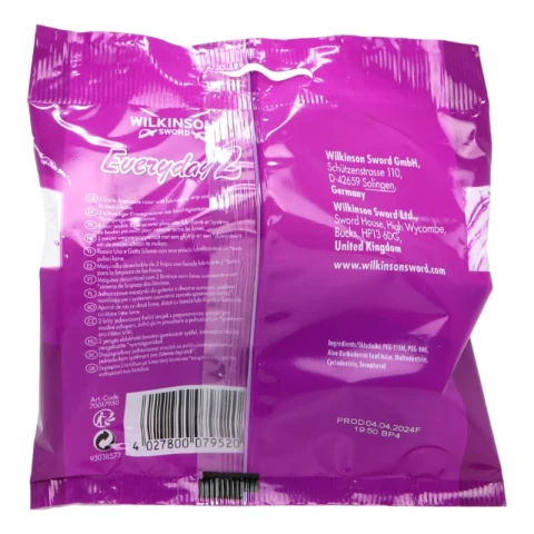 Wilkinson SWORD ESSENTIALS 2 DISPOSABLE RAZOR LADIES 5'S