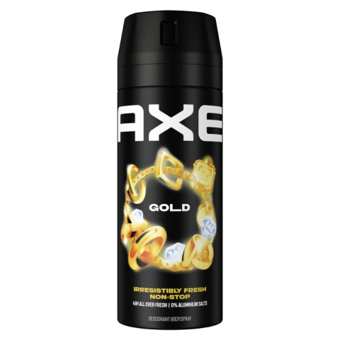 Axe Body Spray Gold 150Ml
