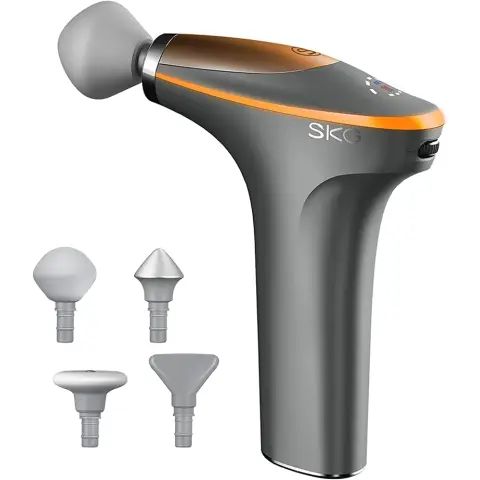 SKG F7-E Fascia Gun Muscle Massager Mini Massage Gun Gray