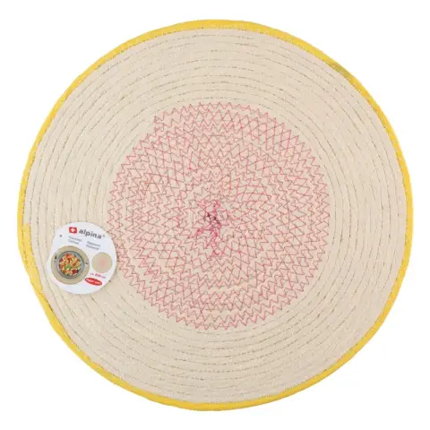 Placemat paper yarn dia 38cm