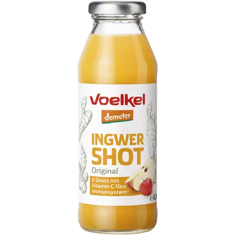 Voelkel Bio Shot Ingwer 0.28 l X 6