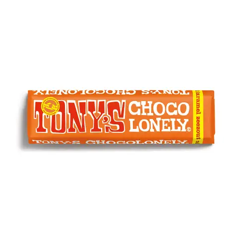 Tony's Chocolonely Single Caramel Sea Salt Small 47g