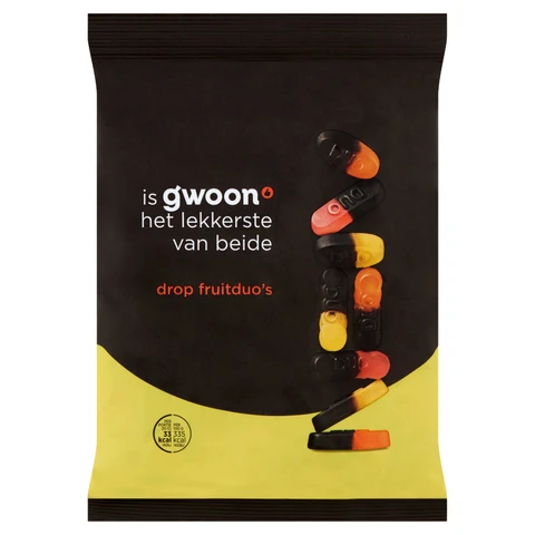 g'woon Drop Fruitduo's 400 g