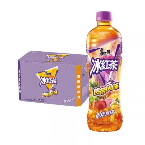 Master Kong iced tea drink (tropical flavour) 500ml 康师傅冰红茶 （热带）500ml
