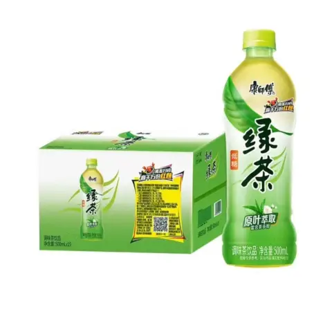 Master Kong green tea drink 500ml 康师傅蜂蜜绿茶 500ml
