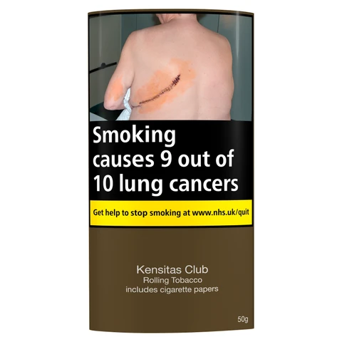 Kensitas club Rolling Tobacco Includes Papers 50g