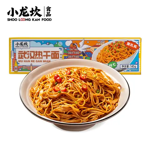 Xiaolongkan – Wuhan Noodles (Spicy) 145g 小龙坎-武汉热干面 145g/包