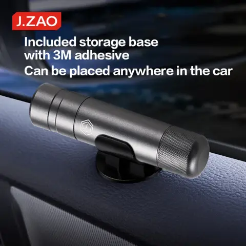 J.Zao Life-Saving Hammer Window-Breaking Tool Cuttable Seat Belt Window Breaking Hammer Car Safety Hammer Emergency Tool