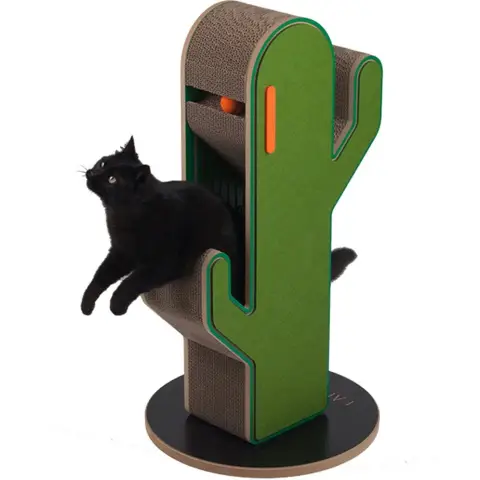 Coneko Urban Oasis-Serie – Kleines Catcus-Katzenklettergerüst – Kratzbaum