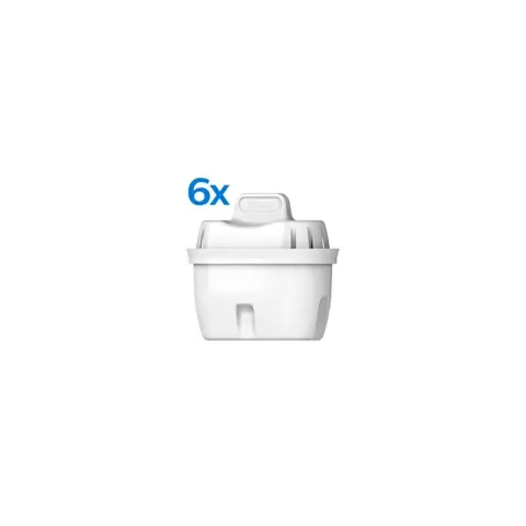Philips [Geeignet für Brita-Wasserfilter] Micro X-clean Wasserfilterkartuschen 6er-Pack