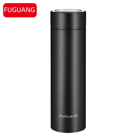 FUGUANG Thermal Cups 304 Stainless Steel Tea Cups Vacuum Business Cups - 480ml - Black
