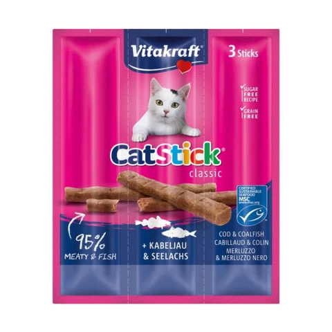 vitakraft - Sticks Kabeljau und Köhler