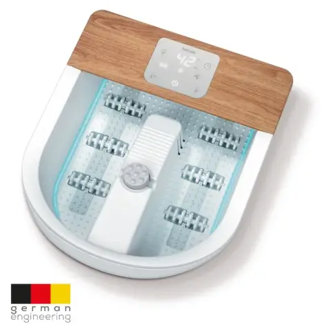 Beurer FB65 - Spa Pieds - Massage Vibration/Bulles Chauffage LED Pédicure