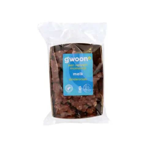 G'woon Peanut Rocks Milk 160g