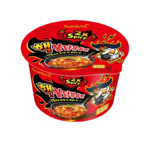 Samyang Buldak extra double hot chicken ramen noodles bowl 105g